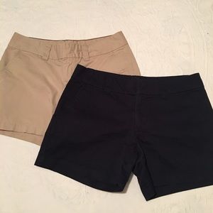 COPY - 2 Pairs Tommy Hilfiger Chino Shorts Sz 6 Navy Tan